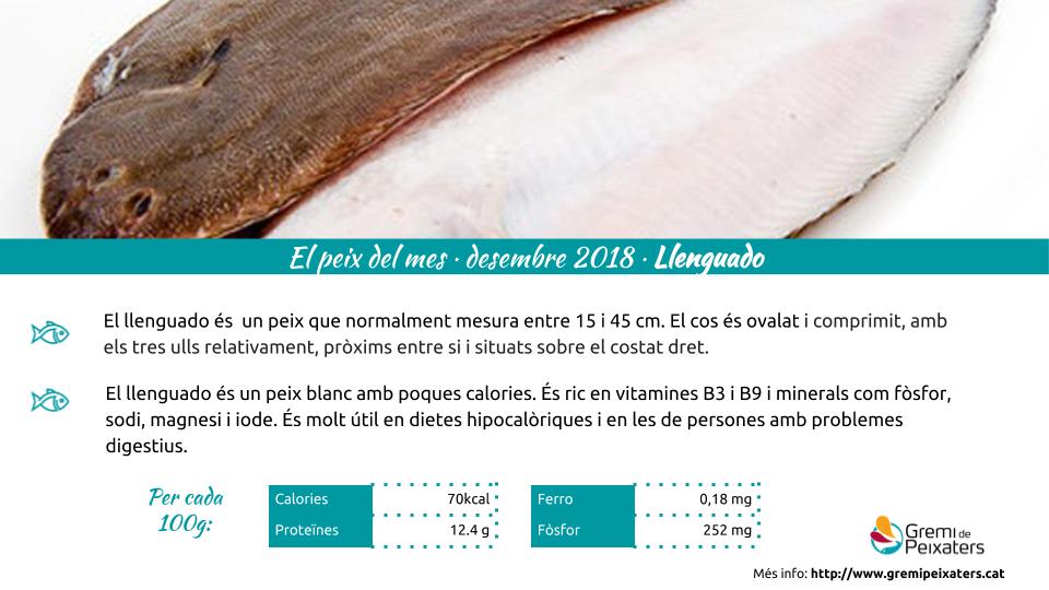 Peix del mes – El llenguado