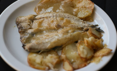 Verat amb salsa d’avellanes