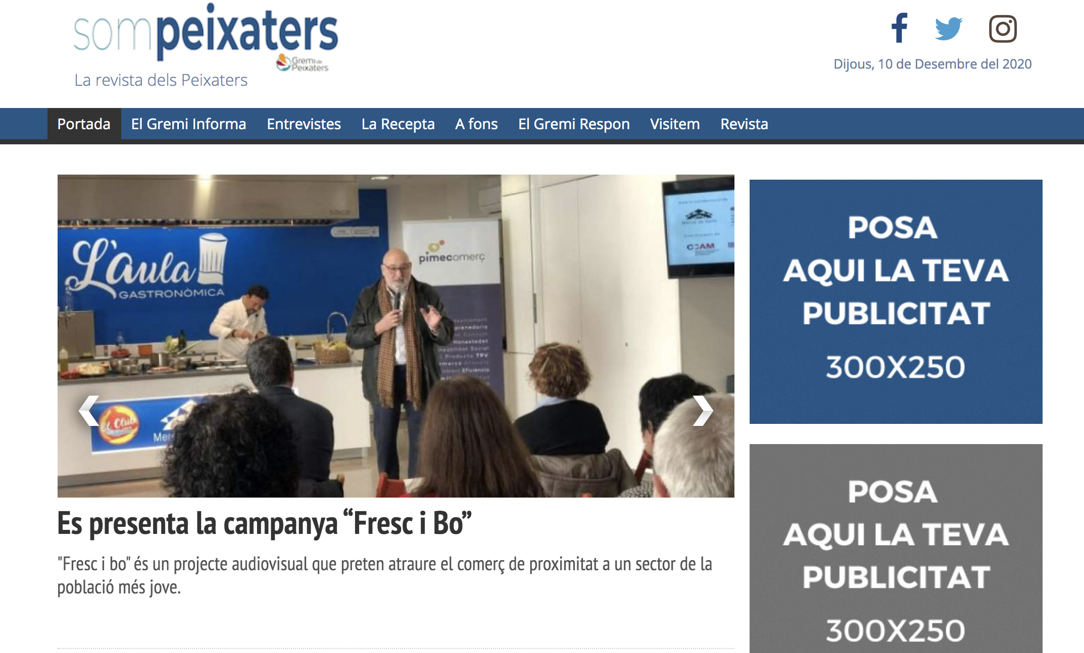 La revista Som Peixaters estrena web!