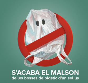 Campanya sobre la prohibició de bosses de plàstic d’un sol ús