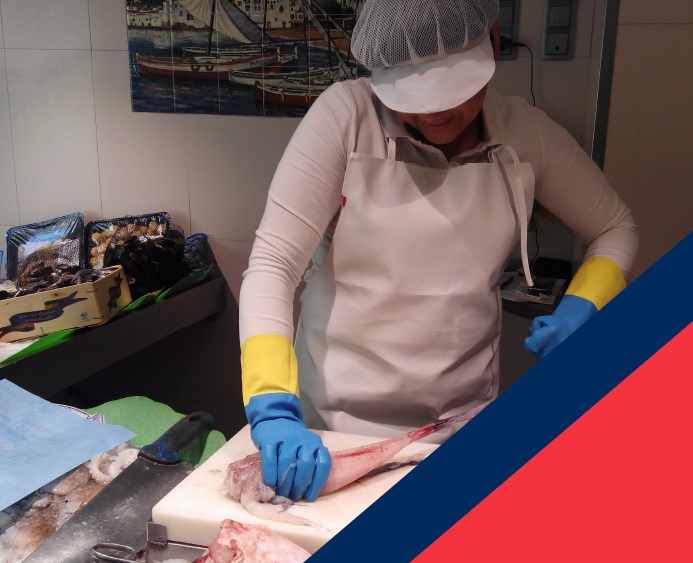 El Gremi amb la formació de peixateres i peixaters