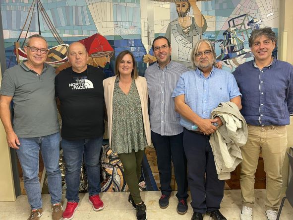 El Gremi es reuneix amb el Gremi de Majoristes del Peix de Mercabarna