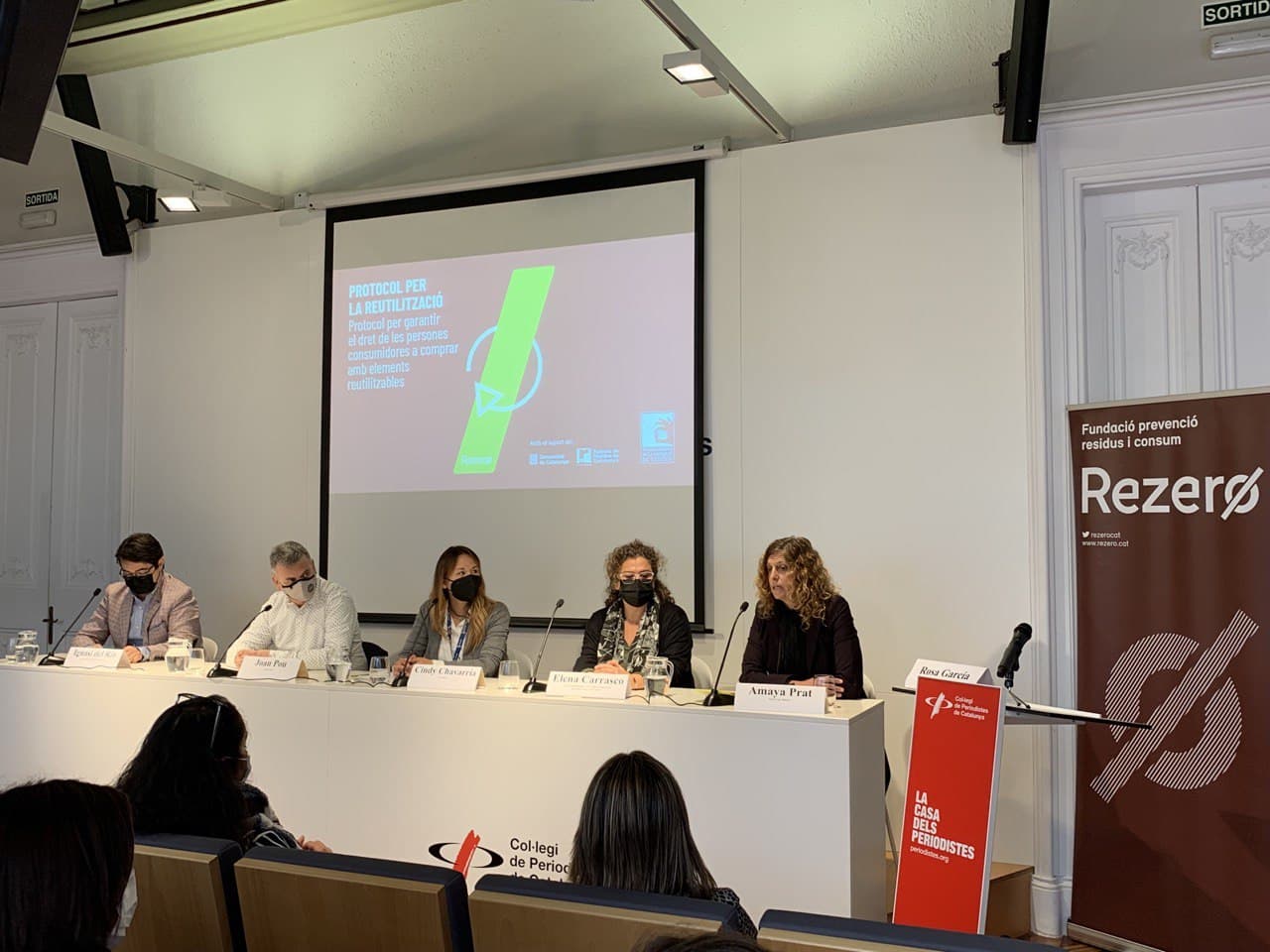 Presentació del protocol per la reutilització d’envasos