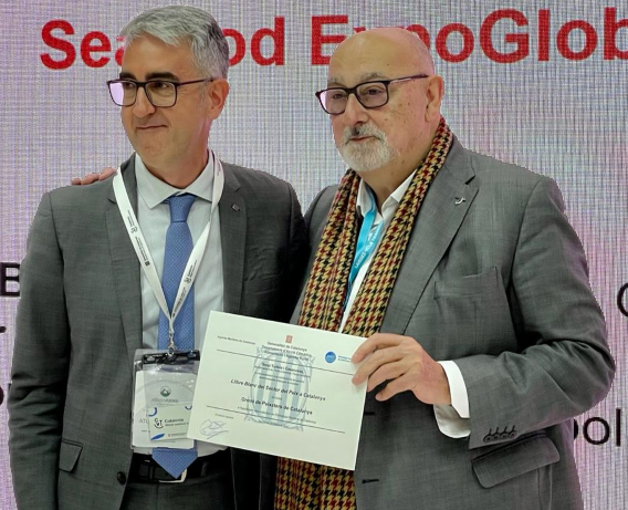 El Gremi rep una distinció per la seva contribució a l’Estratègia Marítima de Catalunya 2030