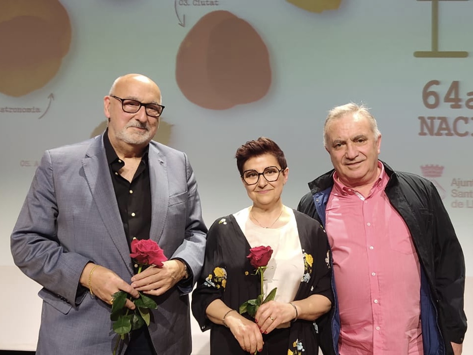 La nostra agremiada, Loli Viso, encarregada del pregó de les Roses a Sant Feliu de Llobregat