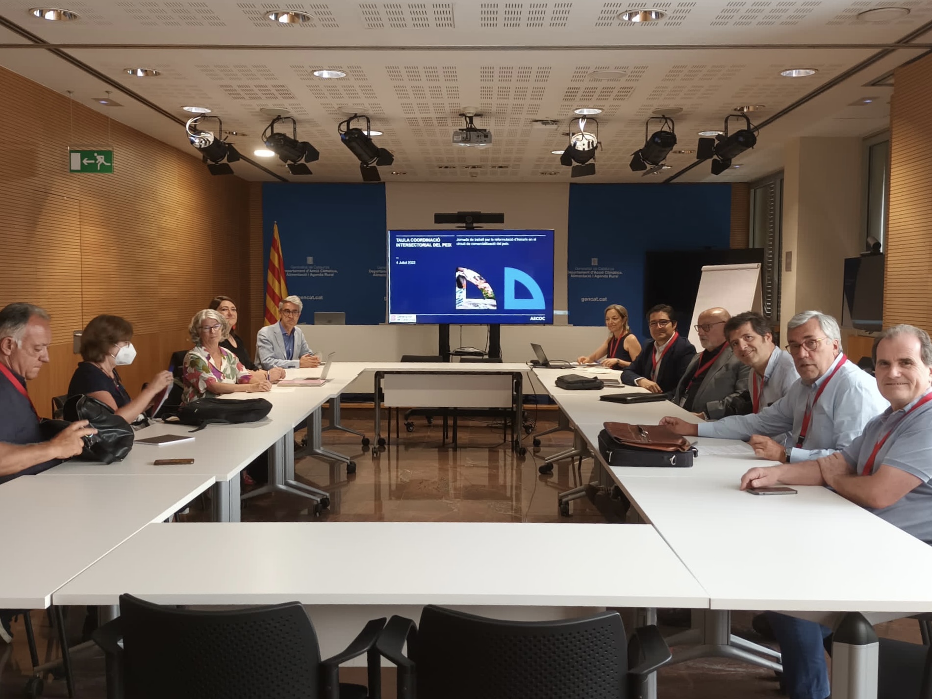 Nova reunió de la Taula de Coordinació Intersectorial del Peix