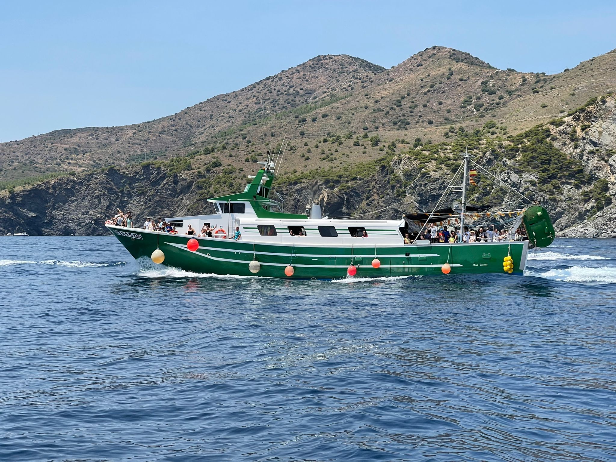 El Gremi a la celebració de la festivitat de la Mare de Déu del Carme a Llançà