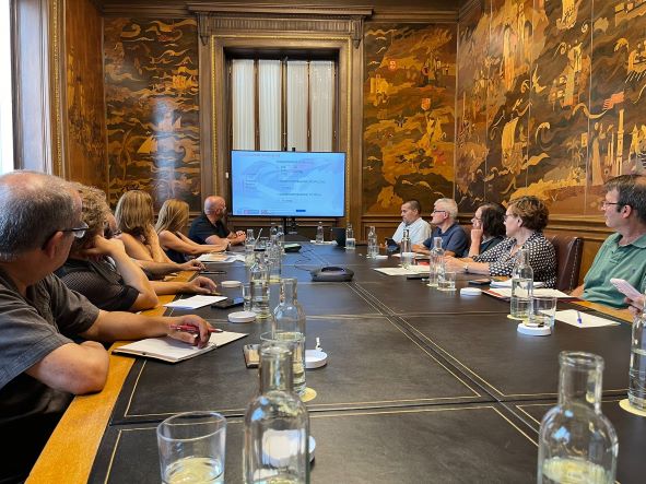 El Gremi a la reunió de seguiment del projecte de la Casa d’Oficis
