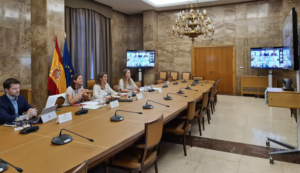 Reunió amb la ministra de Transició Ecològica, Sra. Teresa Ribera