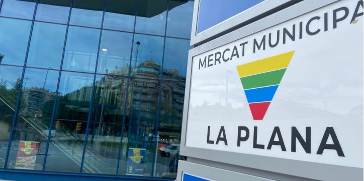 Peixateries al Mercat Municipal de La Plana