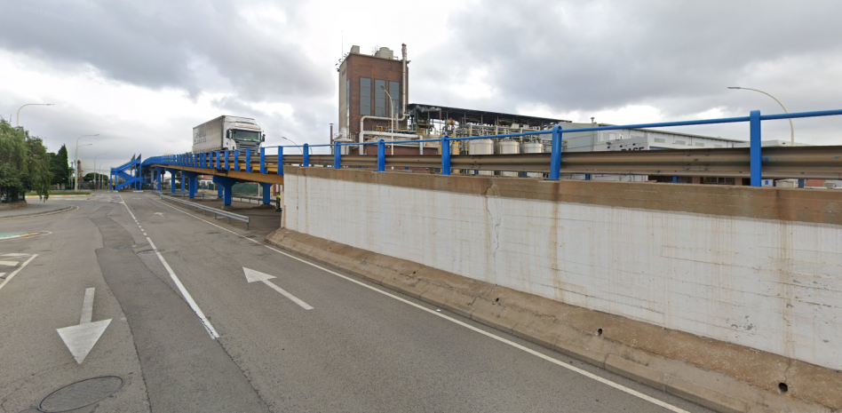 Obres pont de la Feixa Llarga