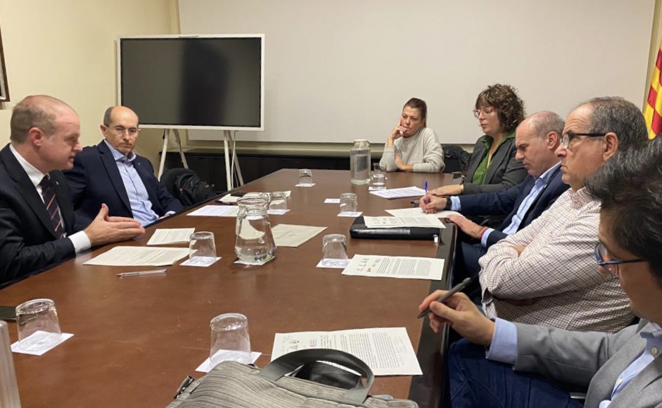 Reunió dels Gremis de comerç al detall d’alimentació, amb el Secretari d’Empresa i Competitivitat i el Director General de Comerç