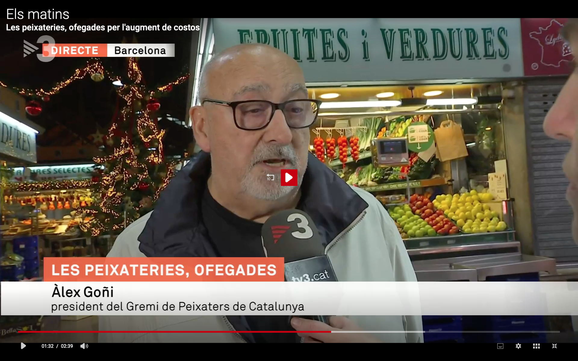 Entrevista al programa Els Matins de TV3