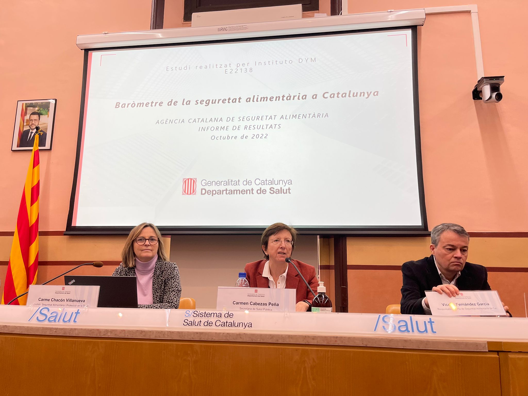 El Gremi assisteix a la presentació del “Baròmetre de la seguretat alimentària a Catalunya 2022″