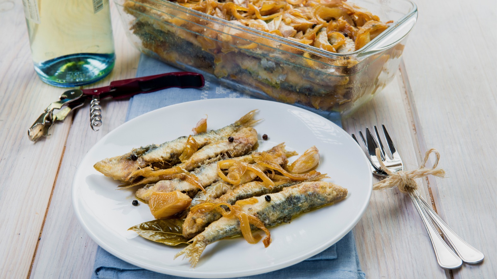 Sardines en escabetx