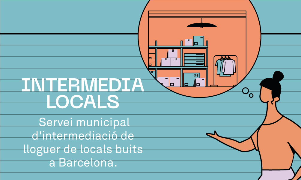 Servei d’intermediació de Barcelona Activa per a la instal·lació d’activitat econòmica a locals buits