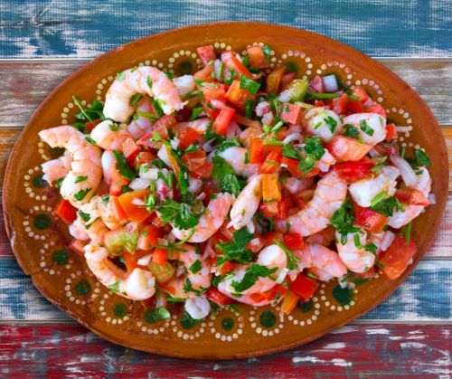 Cebiche de gambes