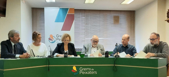 El Gremi signa la renovació del Conveni Col·lectiu del Peix, per tres anys consecutius