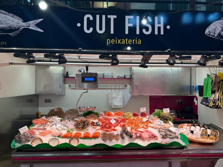 Traspàs de parada de peixateria al Mercat de Galvany de Barcelona