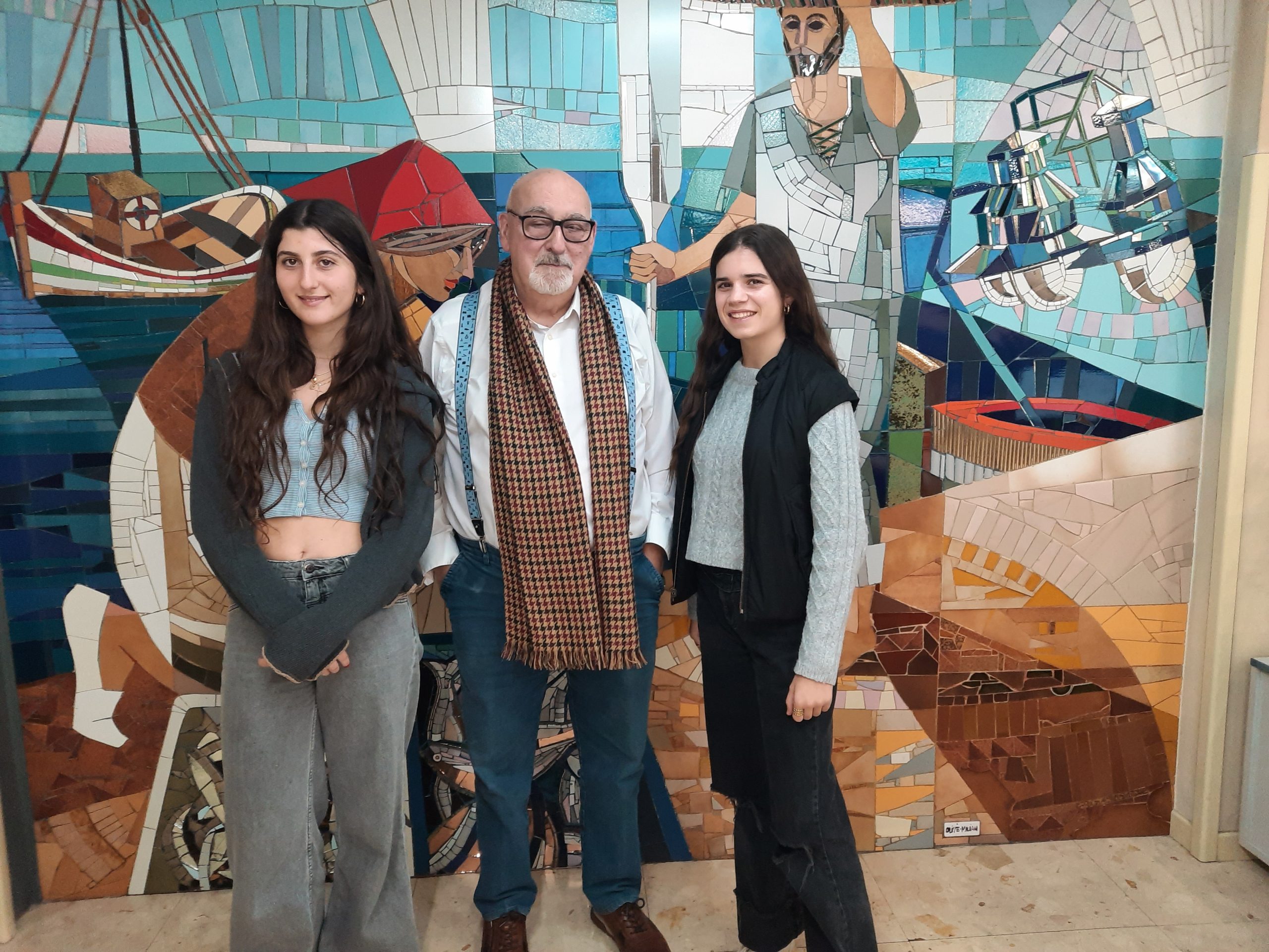 Alumnes de l’Escola Betània-Patmos visiten el Gremi
