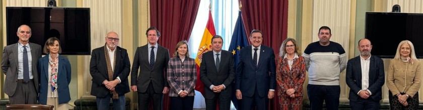 Reunió amb el ministre d’Agricultura, Pesca i alimentació, Luis Planas