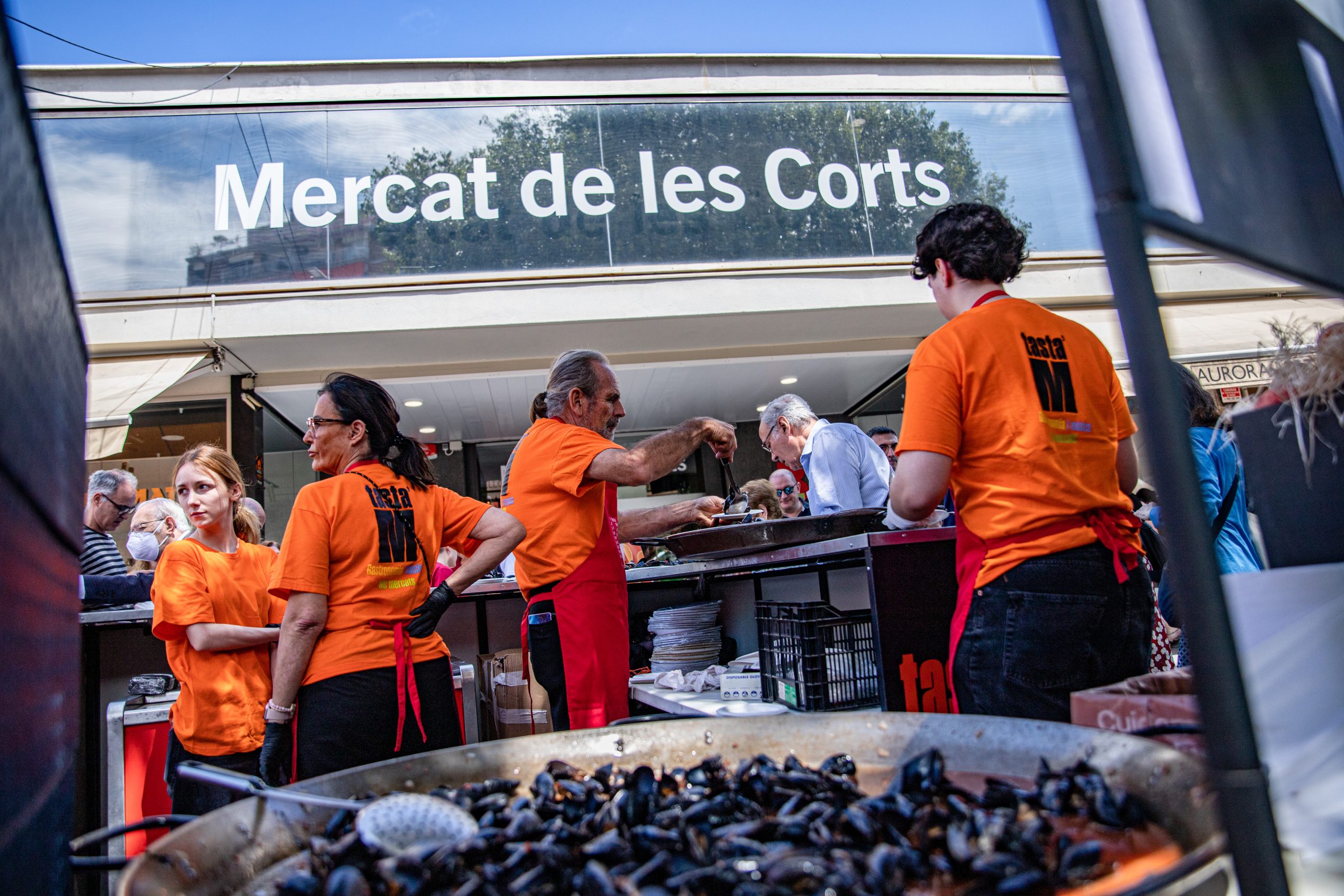 Tasta’m: Musclada al Mercat de les Corts de Barcelona