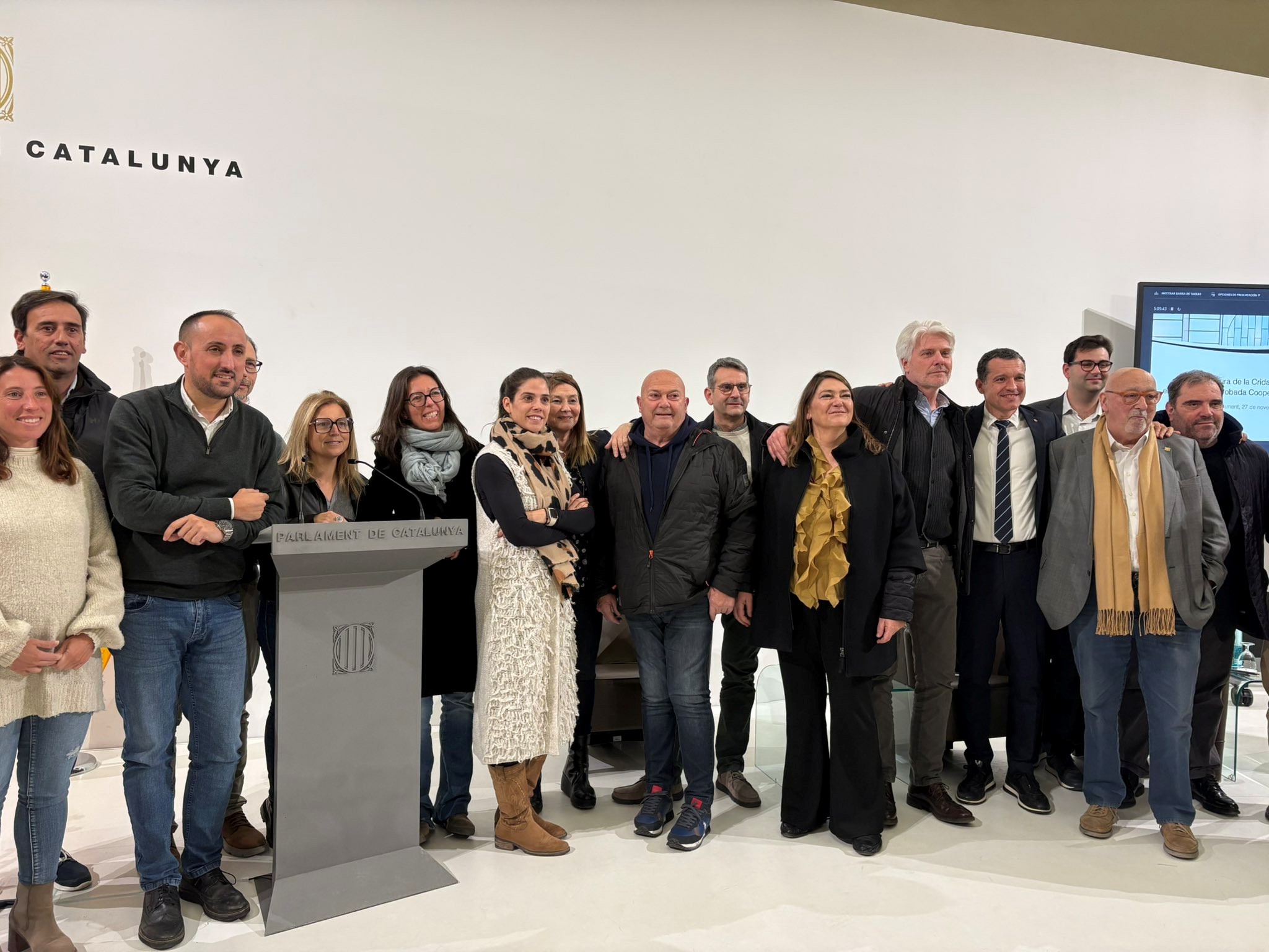 El Gremi convidat al Acte de lectura de la Crida Mediterrànea al Parlament de Catalunya