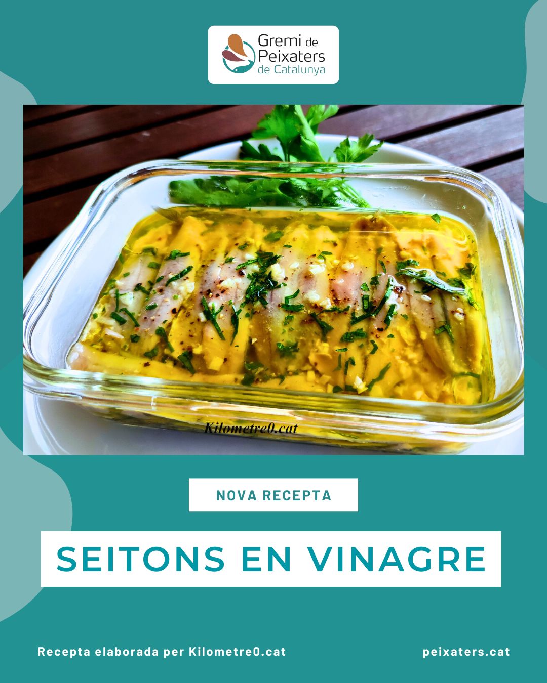 Recepta de seitons en vinagre