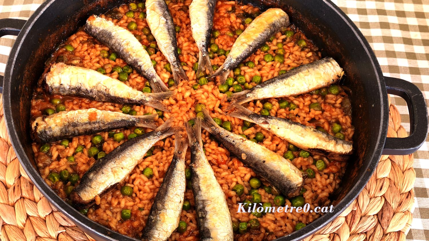 Recepta d’arròs amb sardines