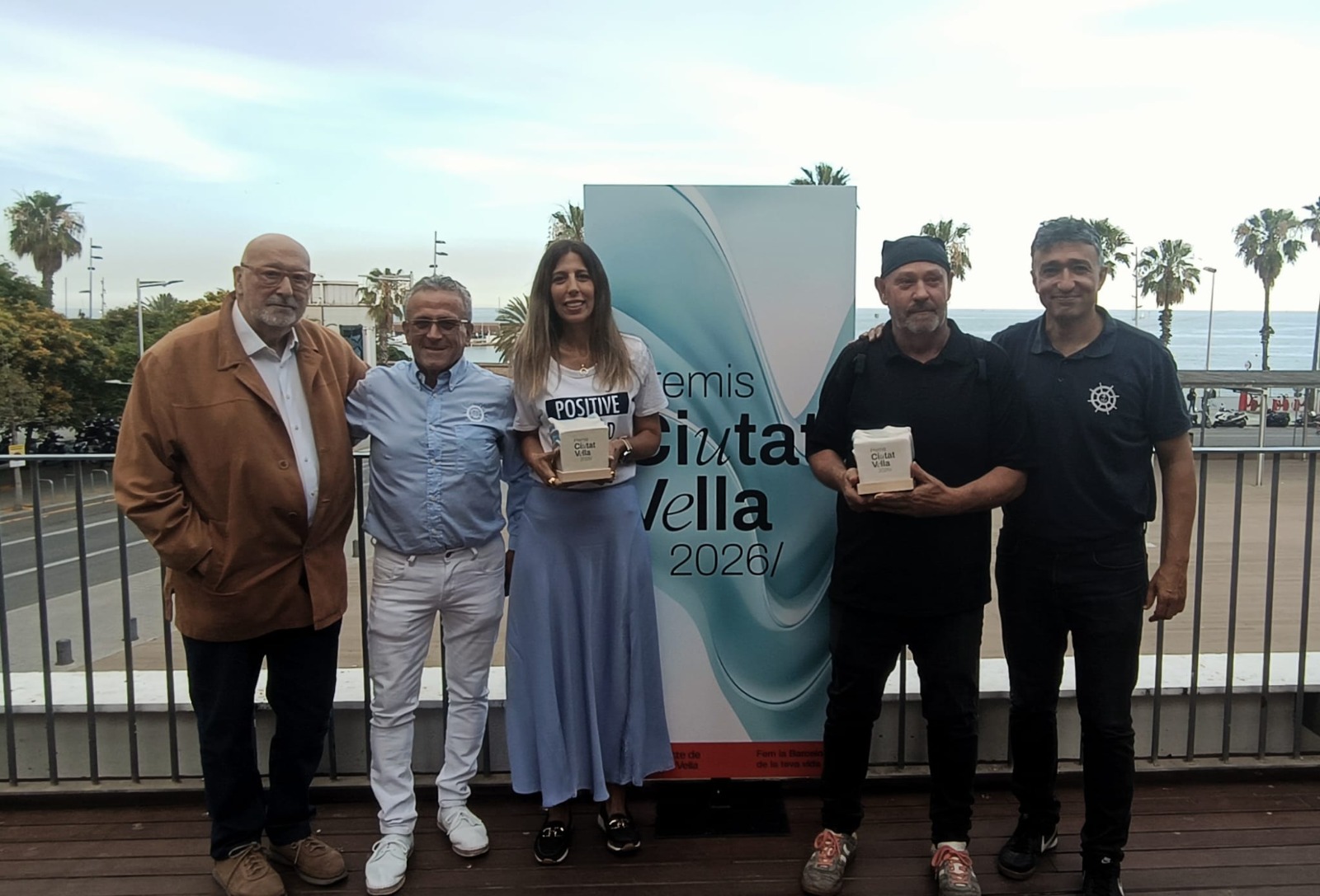 El Gremi de Peixaters assisteix als Premis Ciutat Vella, on es reconeix la Confraria de Pescadors de Barcelona