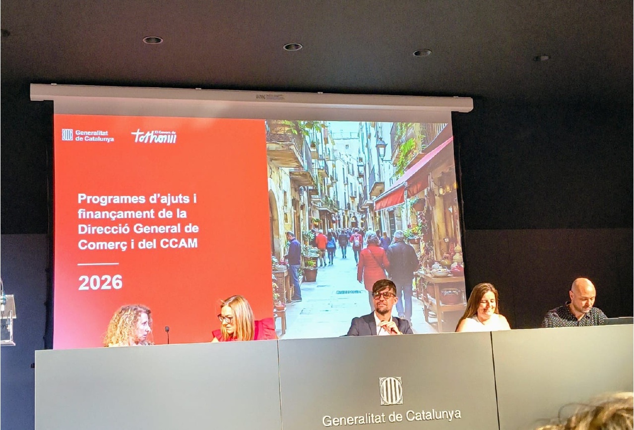 El Gremi assisteix a la presentació de les noves subvencions del CCAM per al comerç i els mercats municipals
